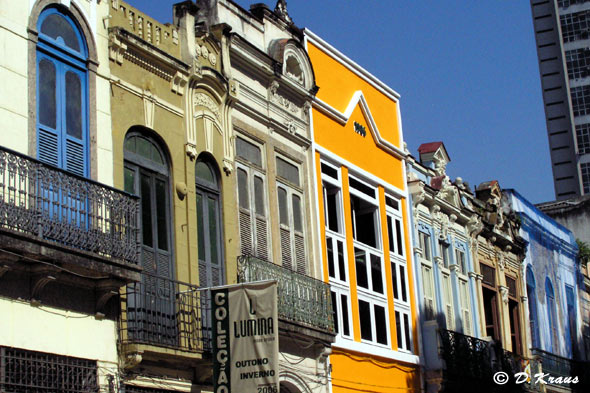 architecture du centre ville de Rio