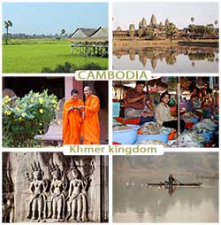 Cambodia postcard