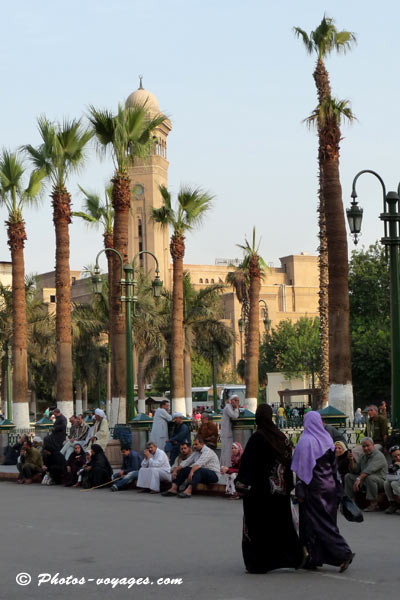 Place midan Hussein au Caire