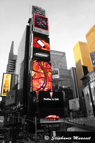 Panneaux lumineux de new-york