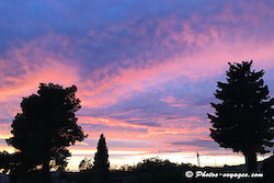 Ciel au crépuscule