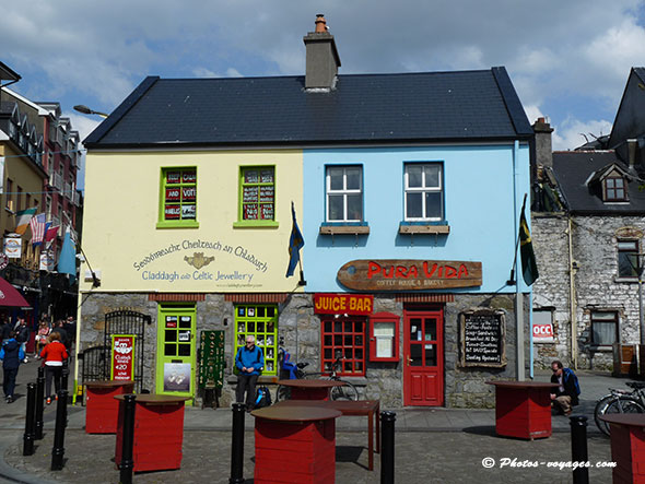 Galway ville animée du Connemara