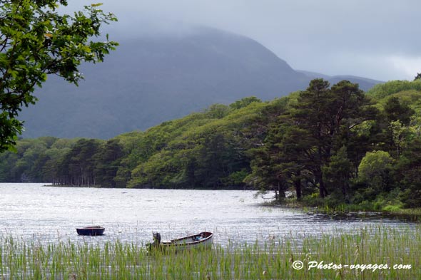 Lac du parc Killarney en Irlande