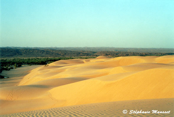 mauritania sand dunes landscape