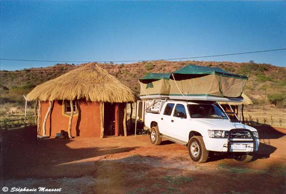 Botswana en autonomie grâce au 4x4 hilux camping