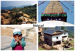 Photos de paysages du Népal