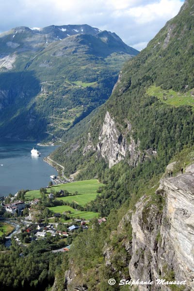 Fjord Geiranger et route de l'aigle