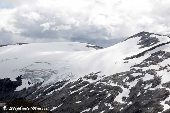 Glacier éternel en Norvège