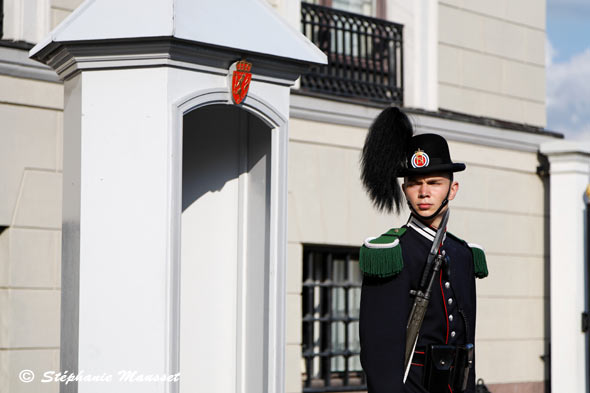 garde royale à Oslo