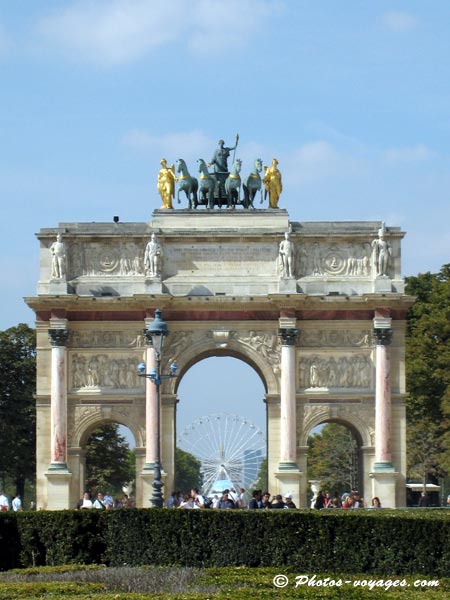 Arc de triomphe carousel du Louvre