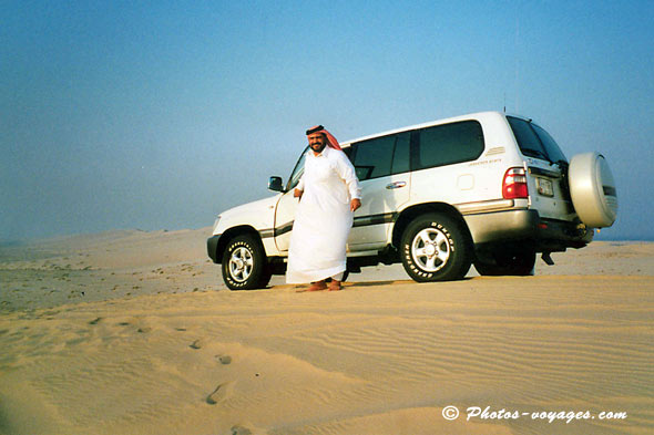 virée 4x4 dans le désert au Qatar