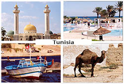 tunisia postcard