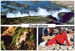 Zimbabwe postcard