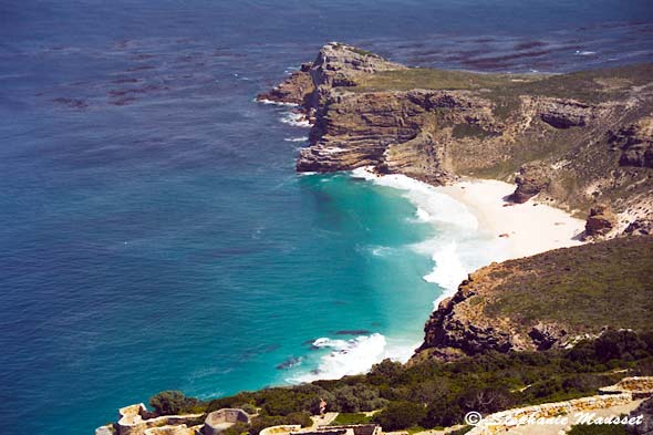 Plage de rêve d'Afrique du sud