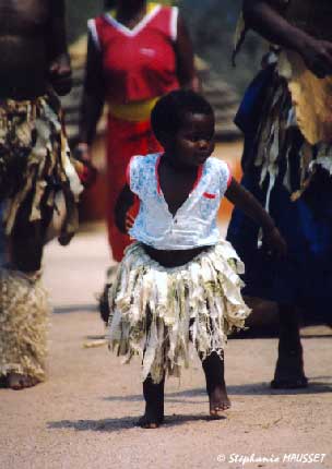 South african child dancing