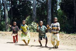 Danse d'enfants