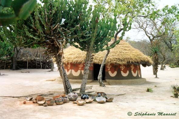 Typical african hut