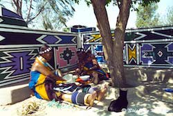 Ndebele women