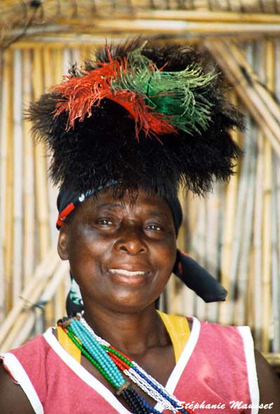 Sangoma guérisseuse du village