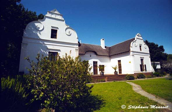 Architecture hollandaise de Stellenbosch