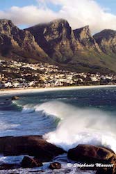 Campsbay windy landscape