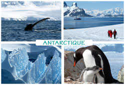 Photos de paysages d'Antarctique