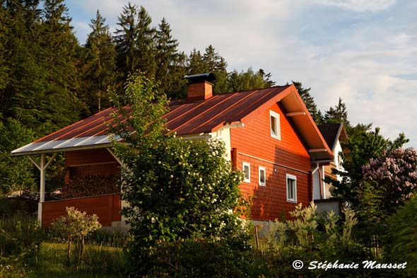 House near Bavarian park