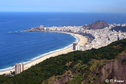Copacabana from sugar loaf