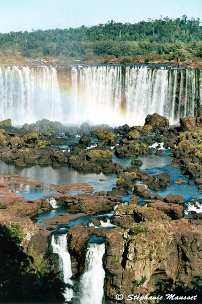 Iguazu rivadavia and mosqueteros falls