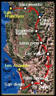 Map of California