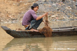 pêcheur cambodgien