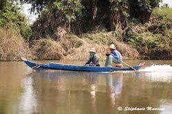 boat on Sangker river