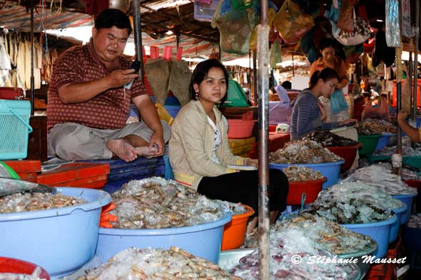 market stand