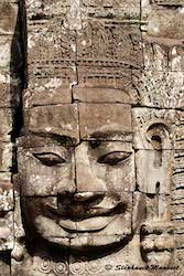 Bayon faces