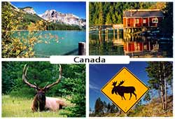 Canada postcard