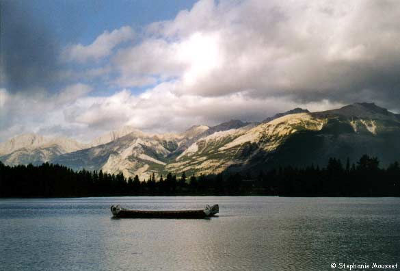 paysage du lac Annette
