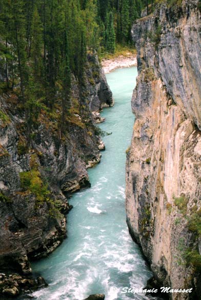 rivière de l'ouest du Canada