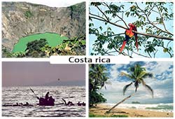 Photos de paysages du Costa rica