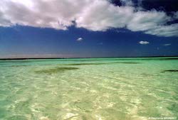 Paradise beach of Cayo coco