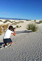 Stéphanie Mausset de photos-voyages.com en action