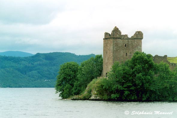 château sur le loch Ness mais pas de monstre