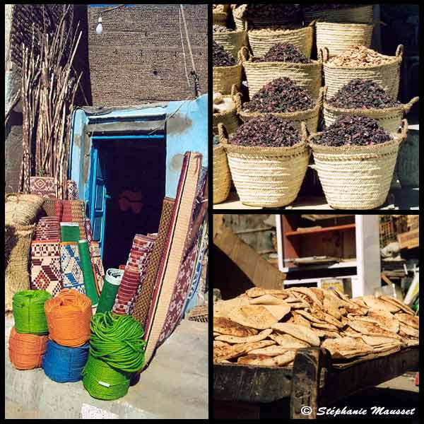 colourful aswan souk