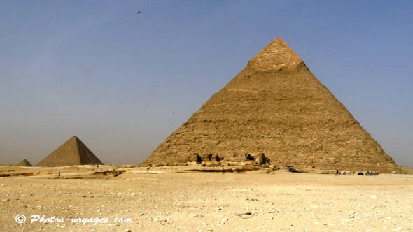 Plateau de Gizeh et pyramides