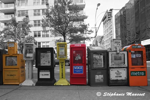 Kiosques à journaux New-york