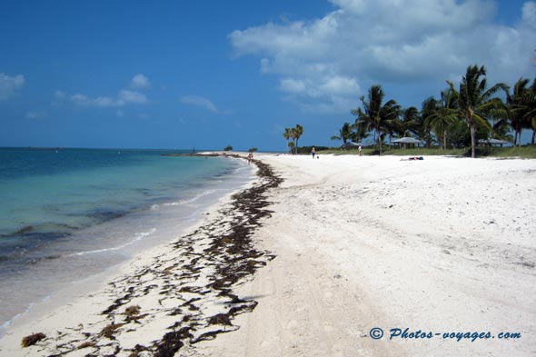 Plage Sombrero en Floride : sable blanc eau turquoise
