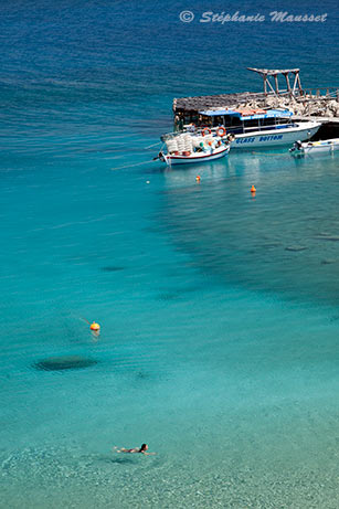 baignade à Lindos