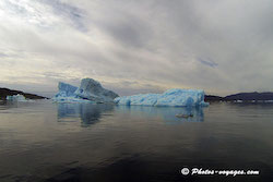 Mer d'icebergs