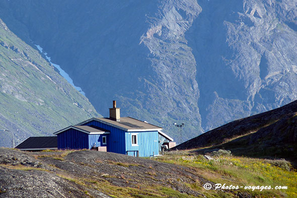 Narsarsuaq village groenlandais coloré
