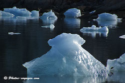 Icebergs en fin de vie