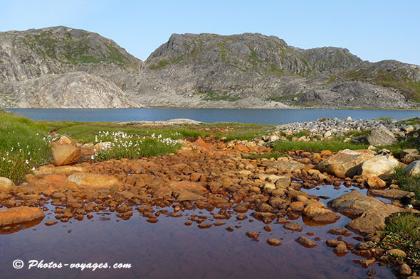 paysage minéral du Groenland